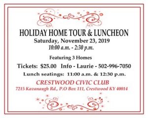 Crestwood Civic Club's Holiday Home Tour & Luncheon